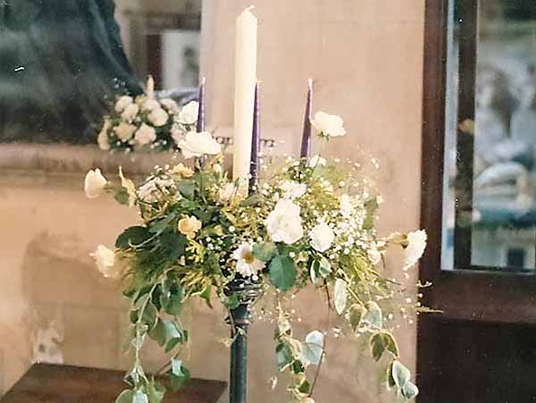 Advent Candle dressing